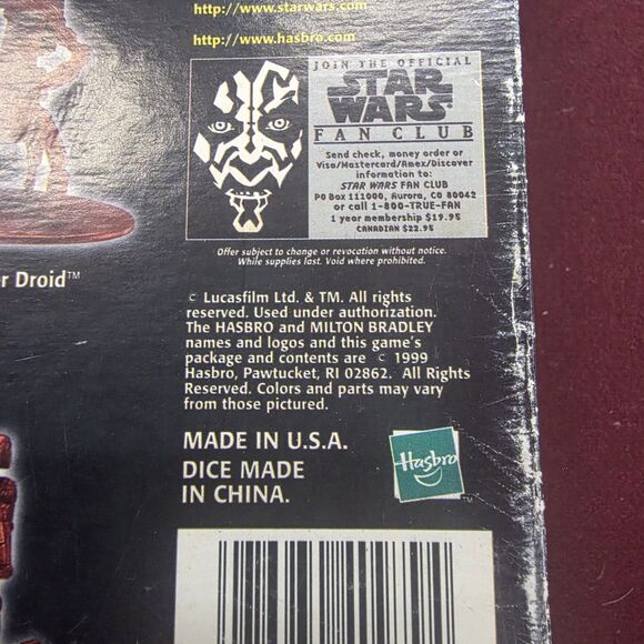 1999 Star Wars Episode 1 Jar Jar Binks + Battle For Naboo 3-D Board Game Lit - Picture 11 of 11